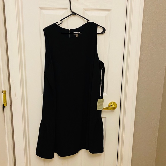 ❌sold Chelsea28 Black Shift Dress 2X New NWT - Picture 3 of 3